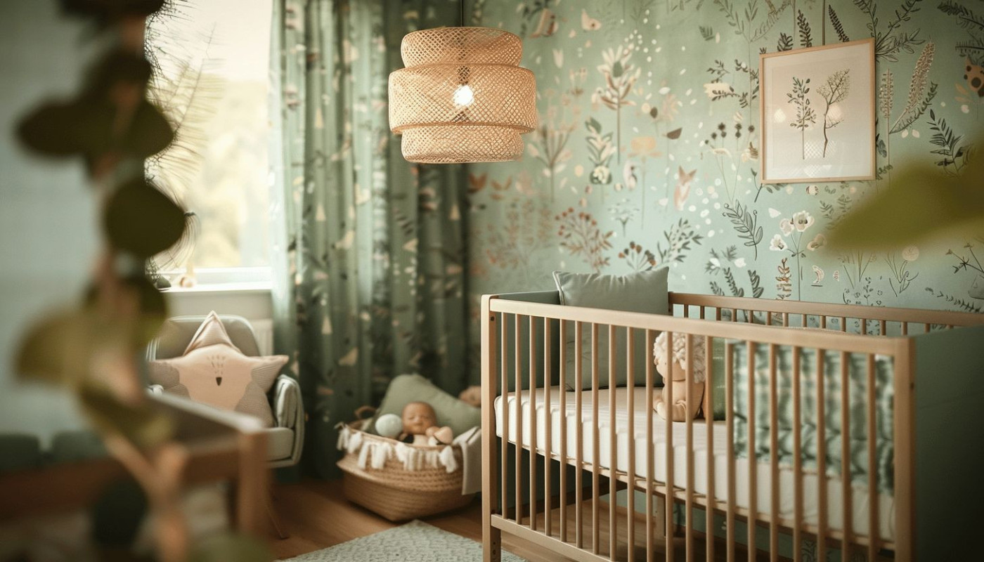 Idées et conseils pour une chambre de bébé en vert